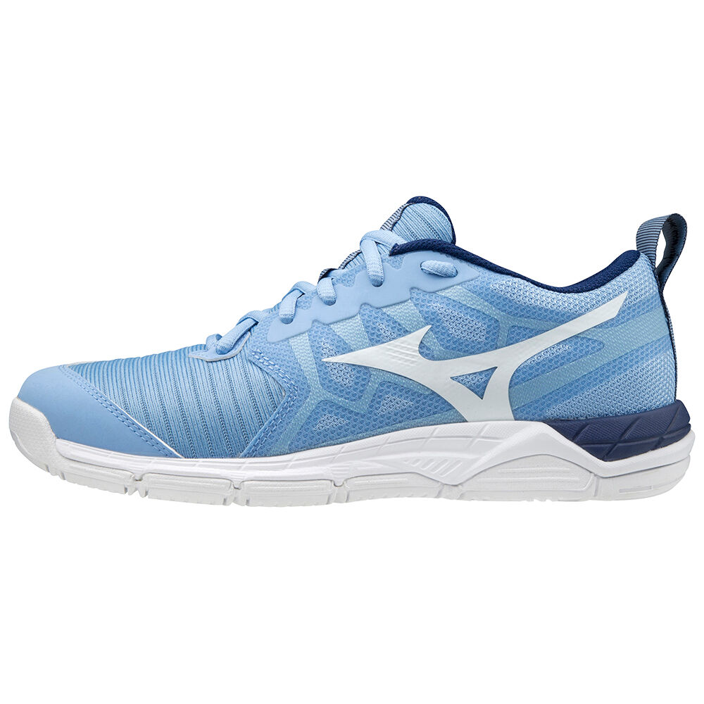 Mizuno Wave Supersonic 2 Női Röplabda Cipő Kék/Fehér PJO834076